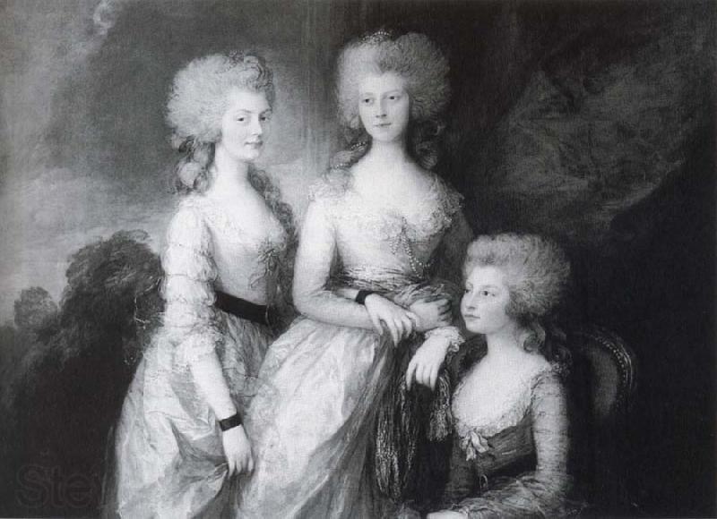 Thomas Gainsborough The three Eldest Princesses France oil painting art